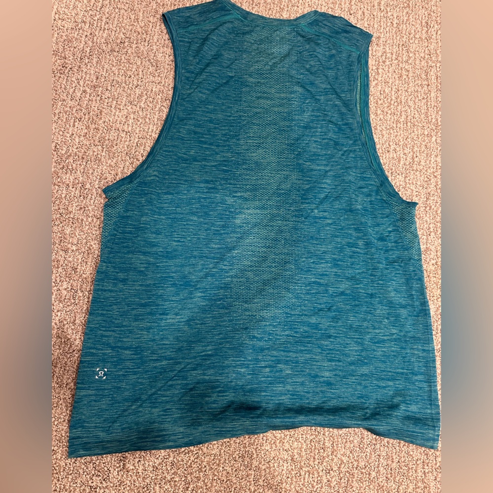 Lululemon Teal Sleeveless Athletic Top